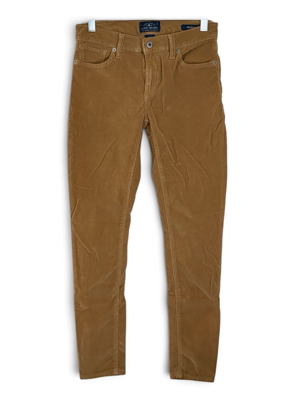 Lucky Brand Brooke Skinny Chestnut Corduroy Jeans